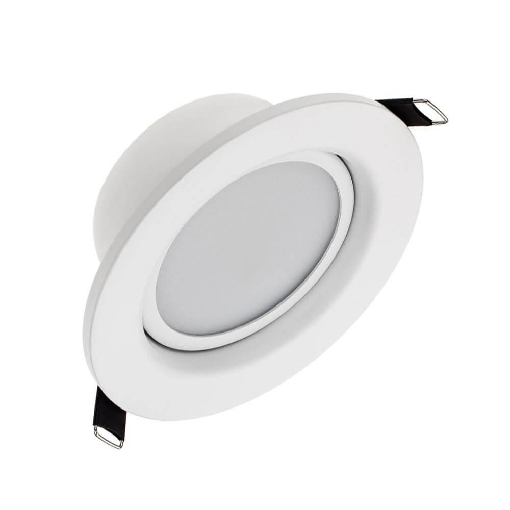 фото Встраиваемый светодиодный светильник arlight ltd-80wh 9w white 120deg 018411