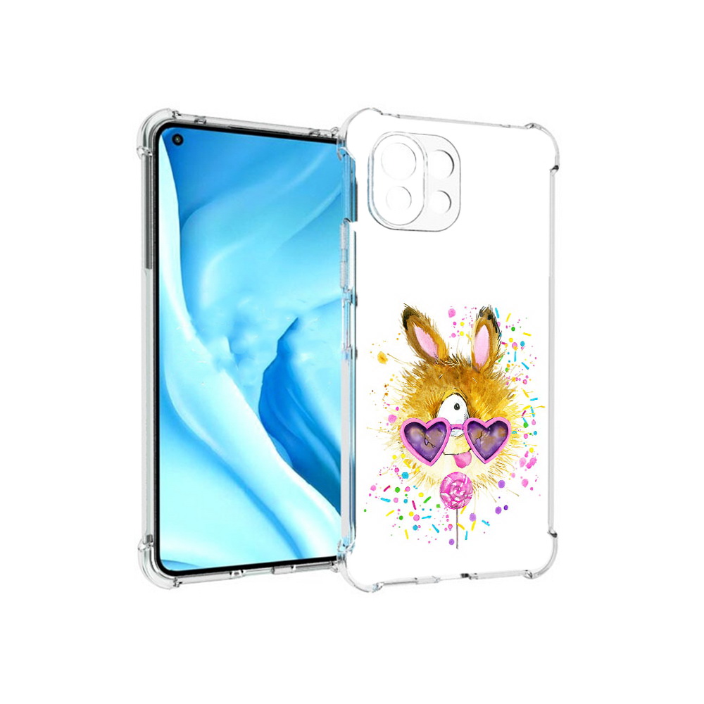 

Чехол MyPads Tocco для Xiaomi Mi 11 Lite Чупя (PT159462.256.201), Прозрачный, Tocco