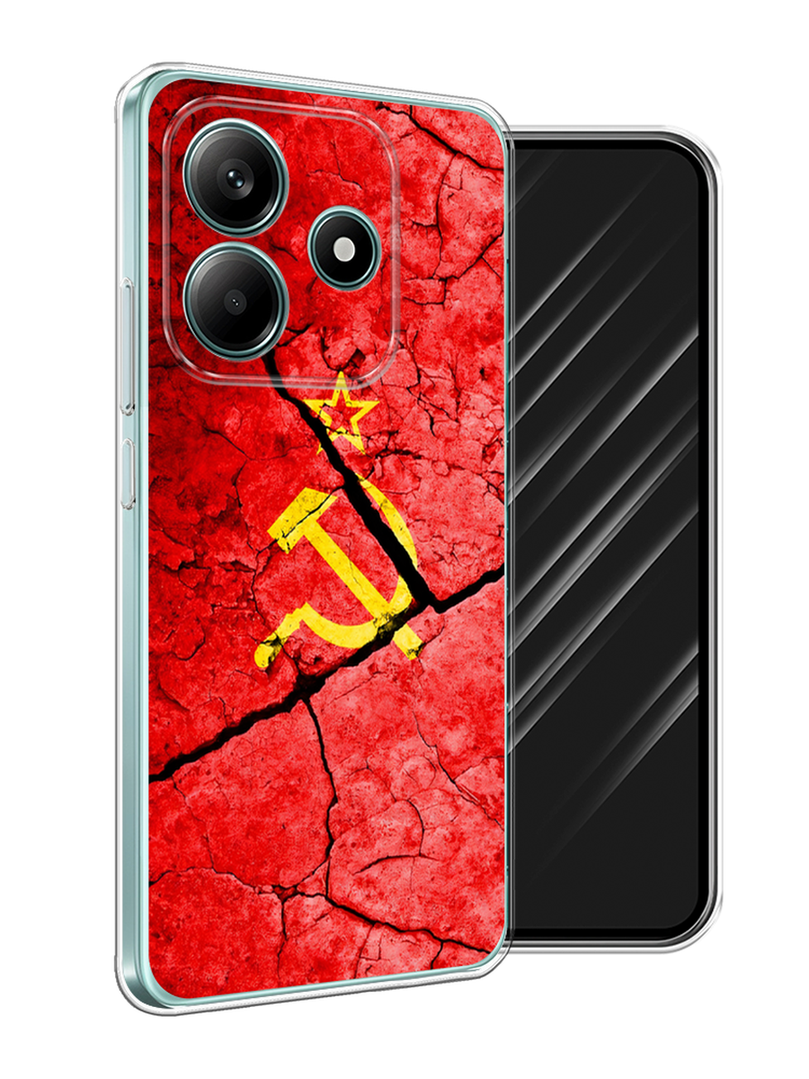

Чехол Awog на Xiaomi Redmi Note 14 5G "СССР", Красный;черный;желтый, 323850-1