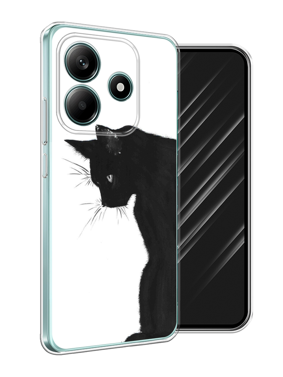 

Чехол Awog на Xiaomi Redmi Note 14 5G "Black cat", Черный;белый, 323850-1