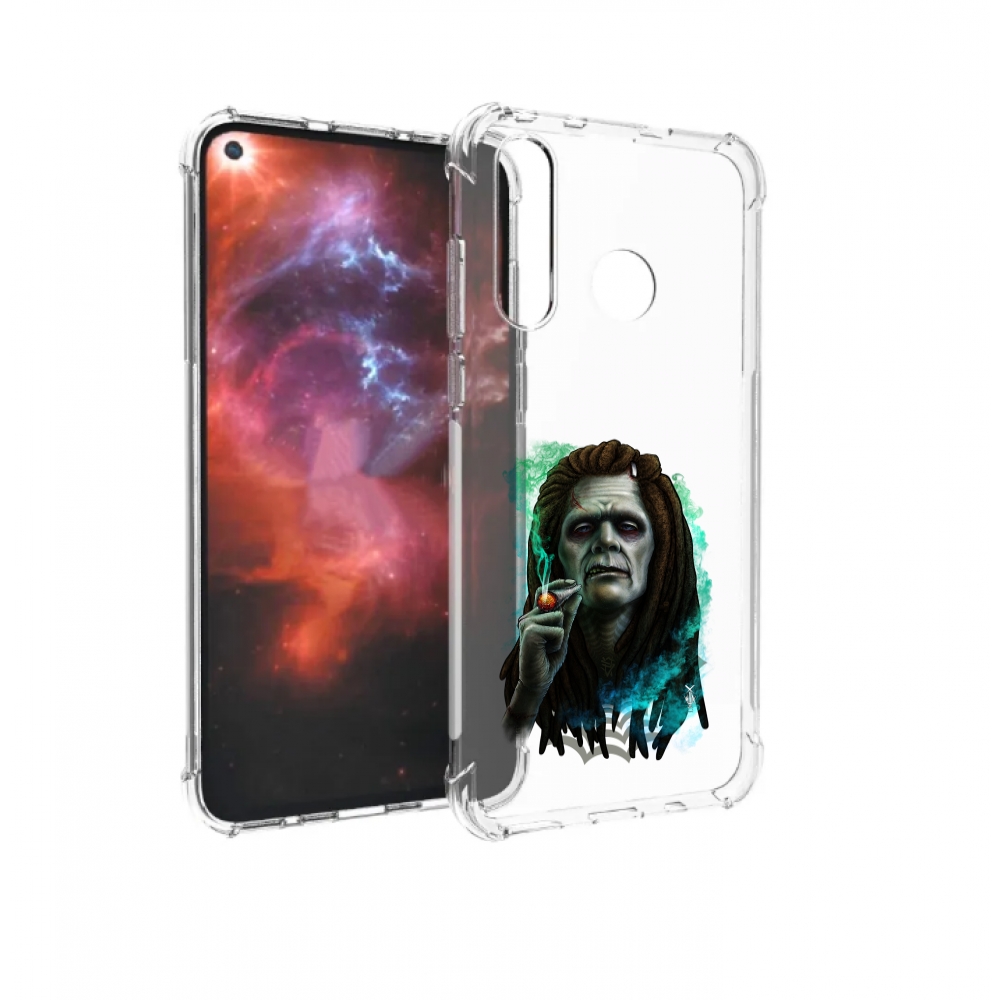 

Чехол бампер MyPads зеленый мужчина с сигаретой для Huawei Nova, Прозрачный, Tocco