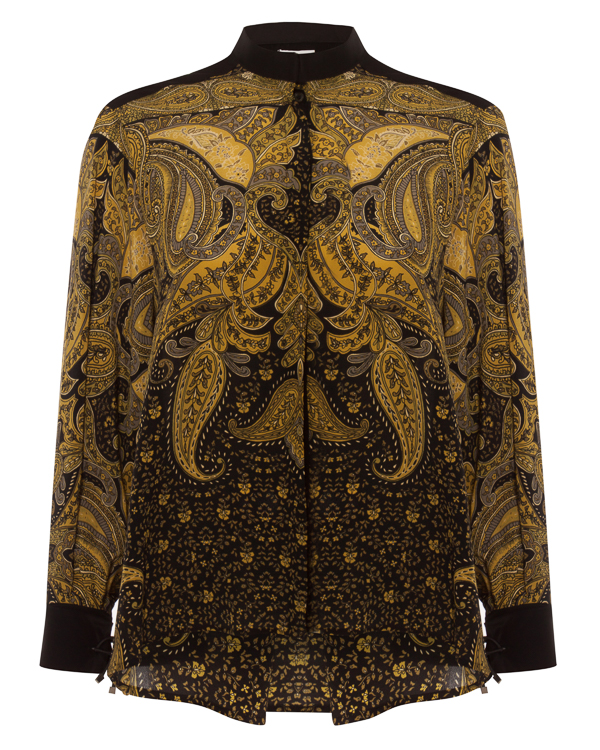 

Рубашка женская Amanda Wakeley 1630402 коричневая 8, 1630402