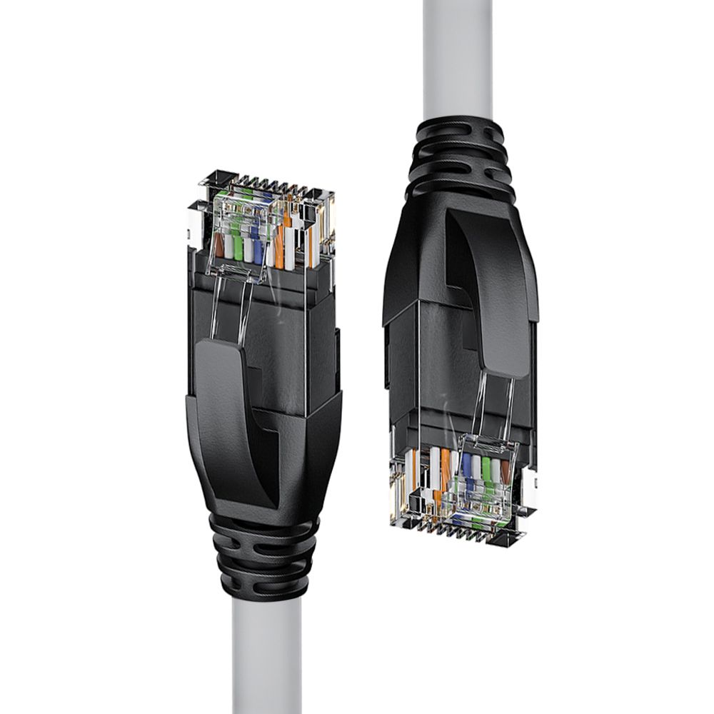 

Кабель 4PH RJ45-RJ45 вилка-вилка м 50768, Серый, 50768