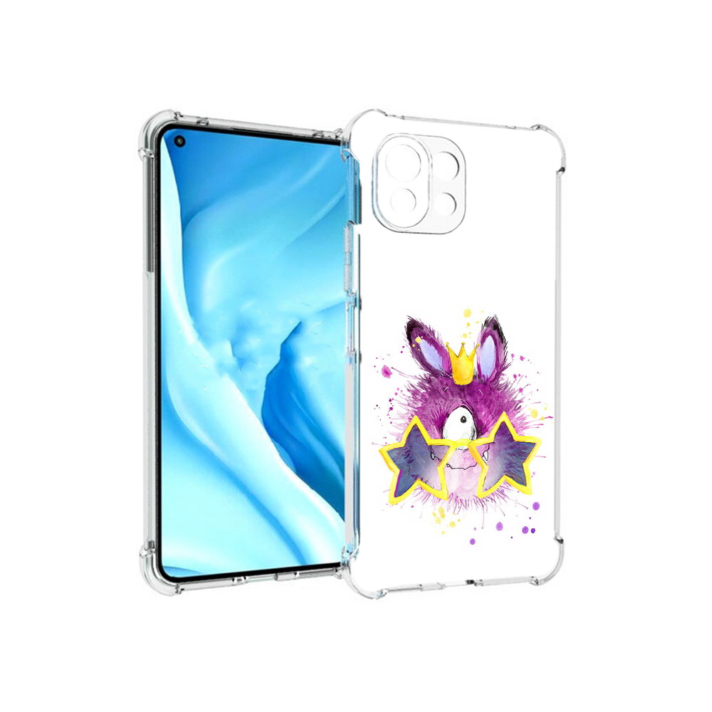 

Чехол MyPads Tocco для Xiaomi Mi 11 Lite Шуршуля (PT159462.256.202), Прозрачный, Tocco