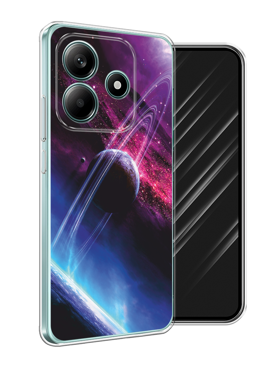 

Чехол Awog на Xiaomi Redmi Note 14 5G "Космос 17", Черный;фиолетовый, 323850-1