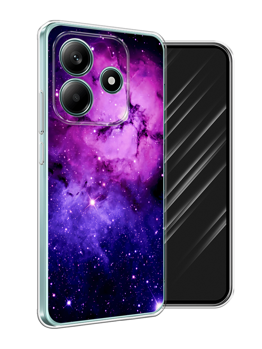 

Чехол Awog на Xiaomi Redmi Note 14 5G "Космос 18", Фиолетовый;черный;белый, 323850-1
