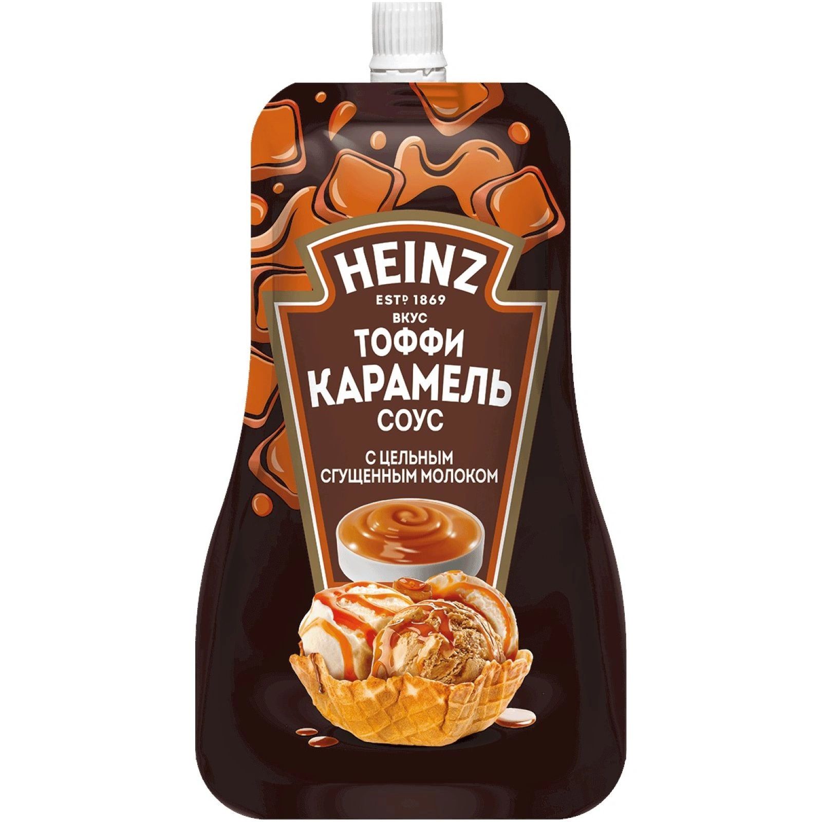 

Соус Heinz Десертный тоффи-карамель 200 г