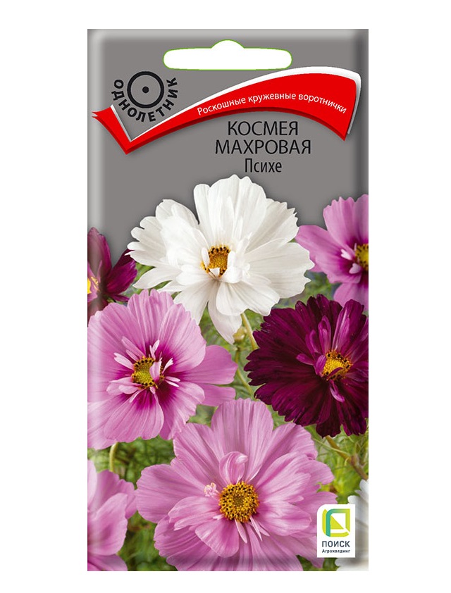 Космея махровая Психе однол. 0,2гр. (Поиск)