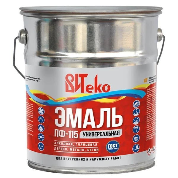 

Эмаль ПФ-115 голубая 5 кг ВИТЕКО