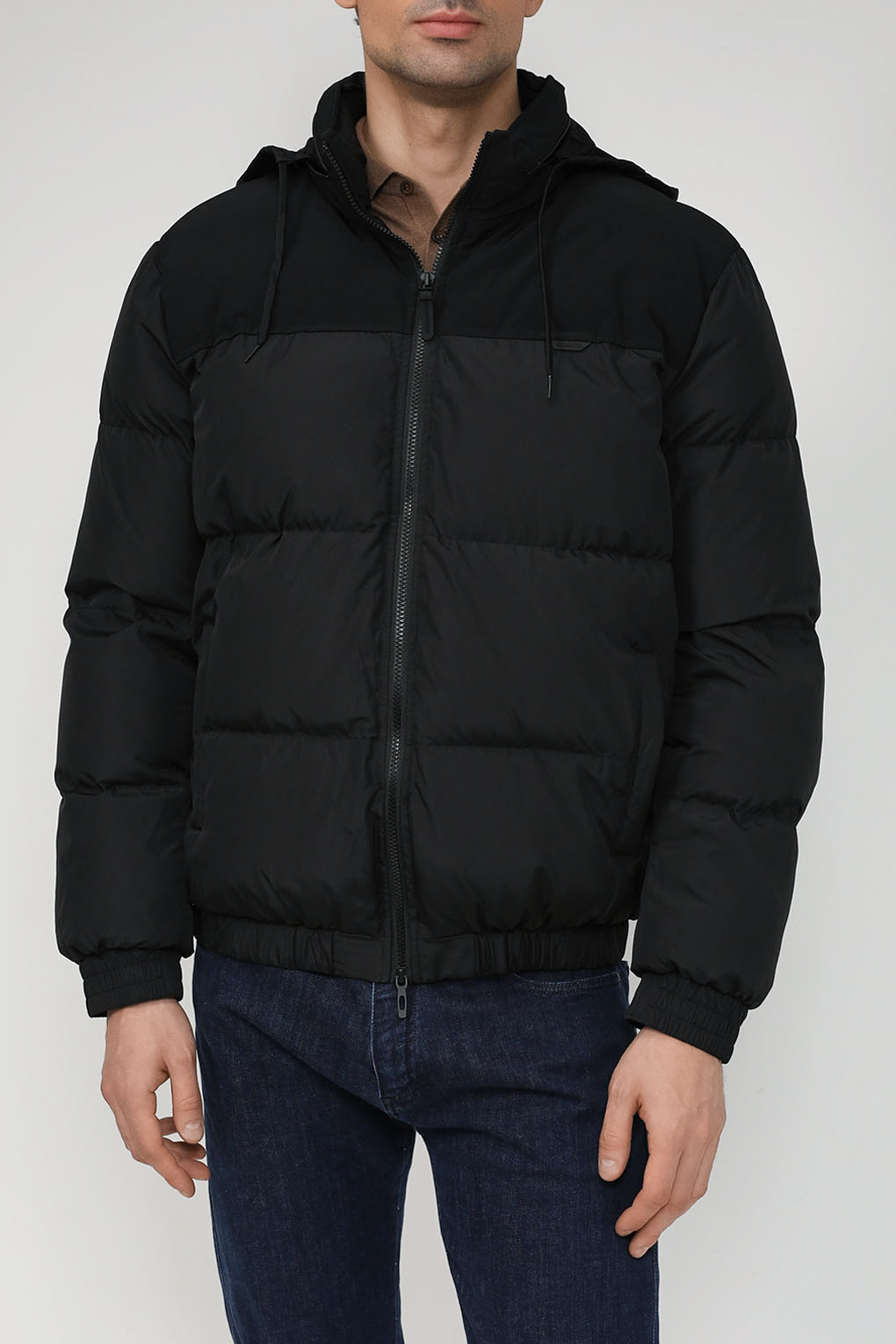 

Куртка мужская Antony Morato MMCO00846 черная 54, Черный, MMCO00846