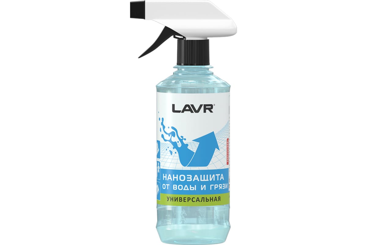

LAVR LN1469 Нанозащита "LAVR" от воды и грязи (310 мл)