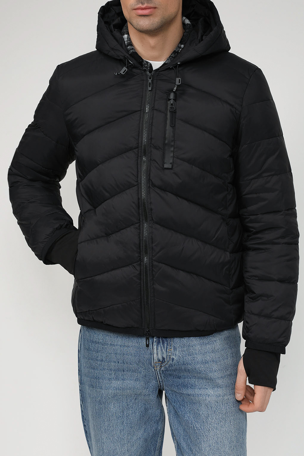 

Куртка мужская Antony Morato MMCO00853 черная 48, Черный, MMCO00853