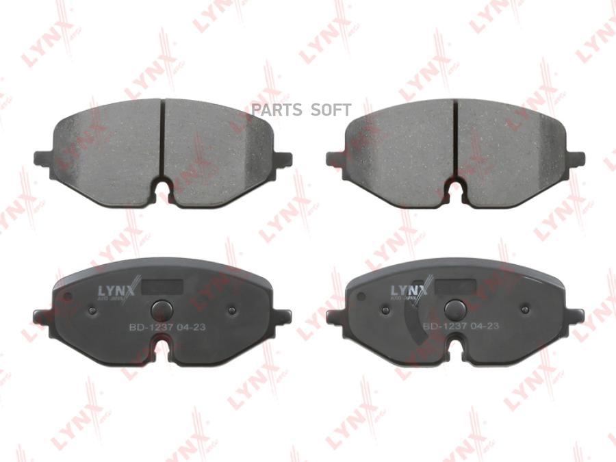 

Тормозные колодки LYNXauto передние правые/левые дисковые BD1237