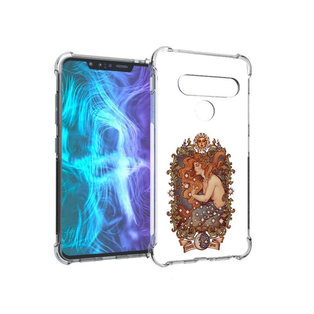 

Чехол MyPads Tocco для LG G8 звездная девушка абстракция (PT135945.77.351), Tocco