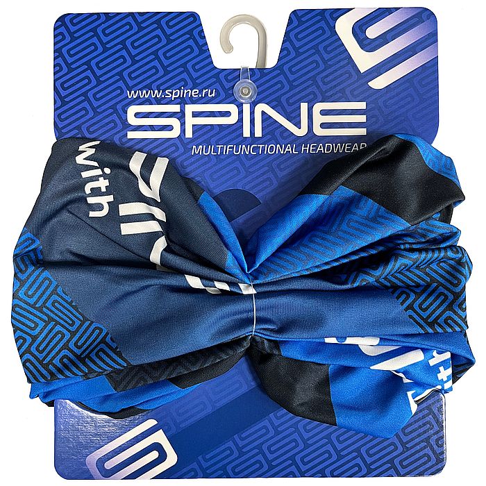 

Бандана SPINE Premium (синий/черный), Premium