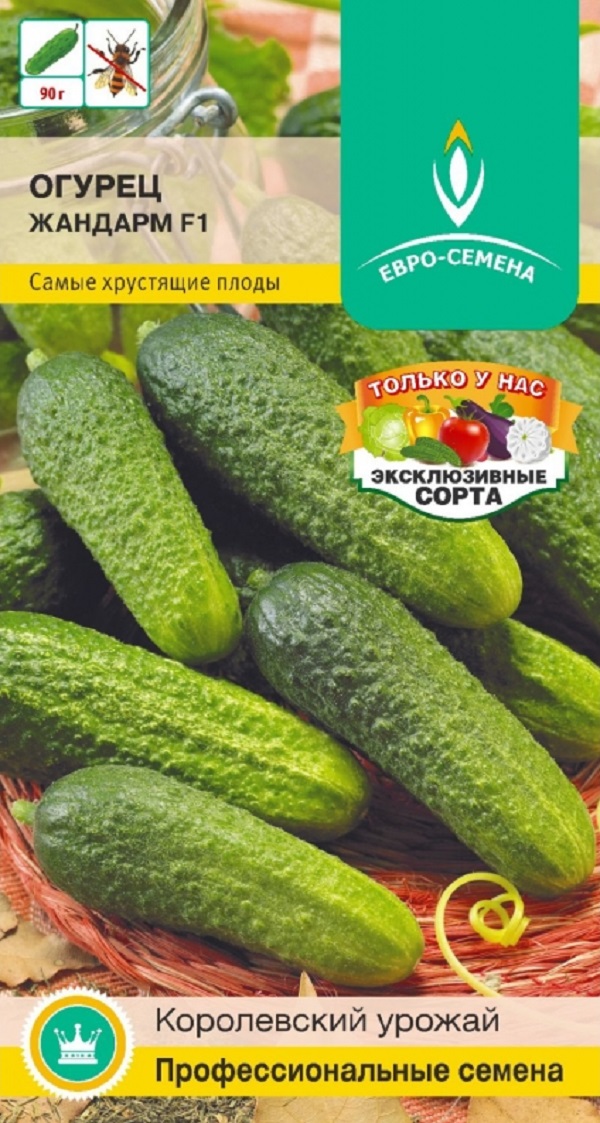 

Семена огурец Жандарм F1 Евро-Семена 73366 1 уп.