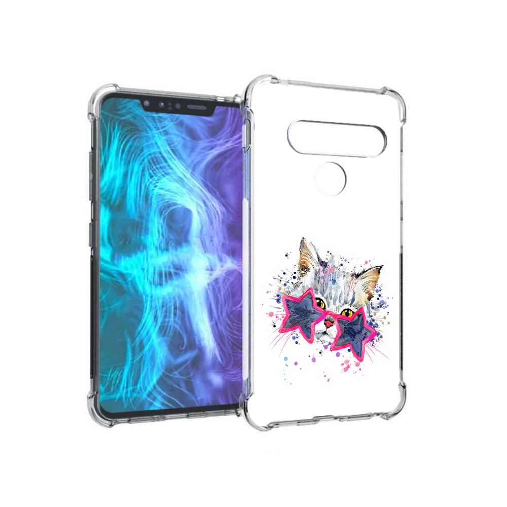 

Чехол MyPads Tocco для LG G8 звездные очки (PT135945.77.353), Tocco