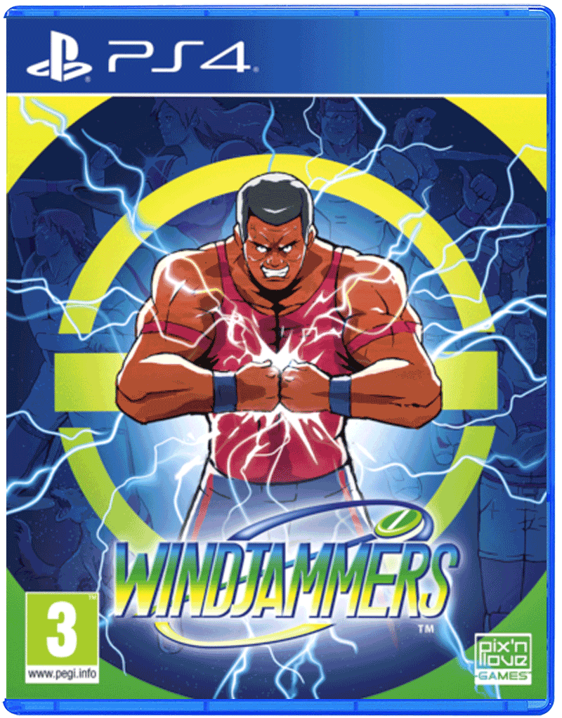 Игра Windjammers (PlayStation 4, полностью на иностранном языке)