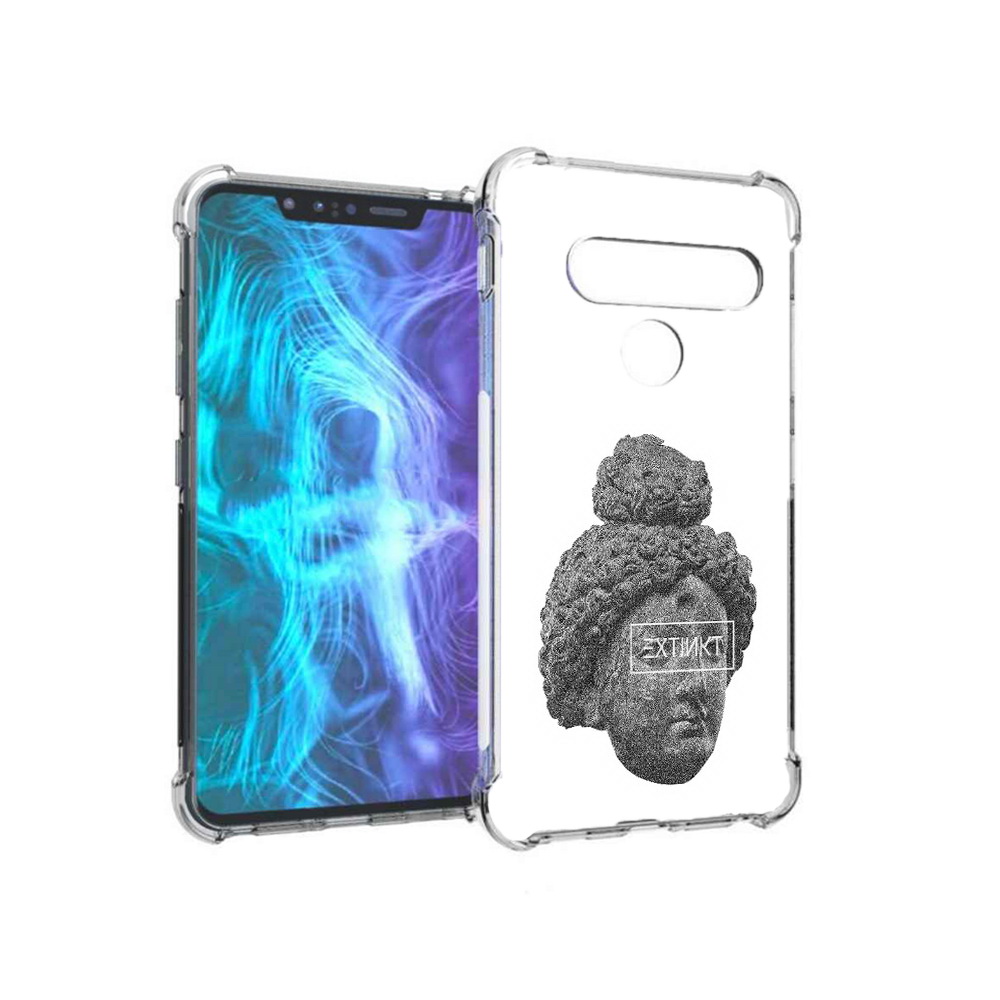 

Чехол MyPads Tocco для LG G8 каменное лицо девушки (PT135945.77.383), Tocco