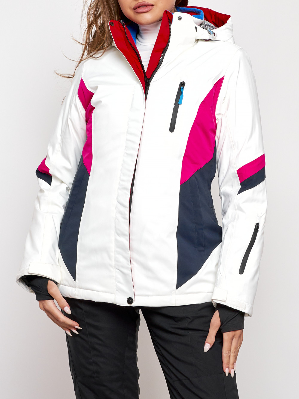 Горнолыжная куртка женская зимняя Chunmai AD2201-1Bl, 44
