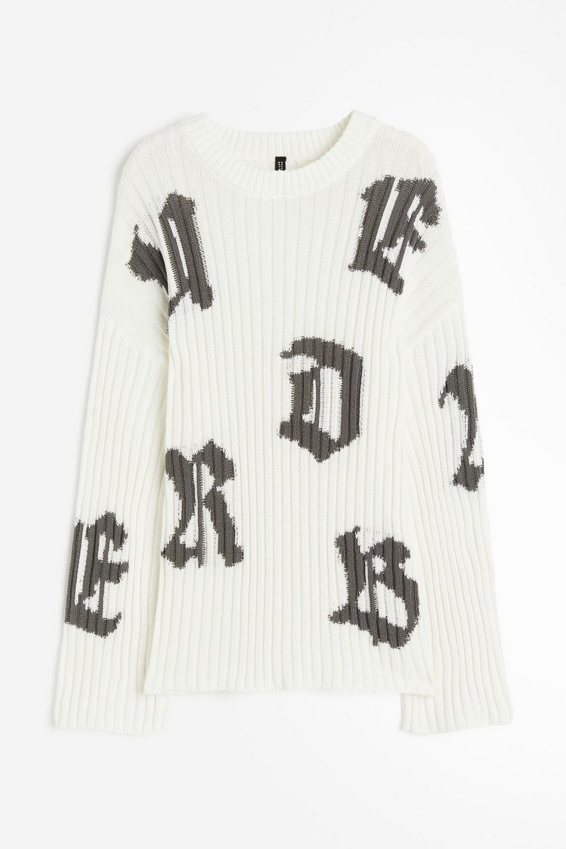 

Джемпер женский H&M 1227798 белый M, 1227798