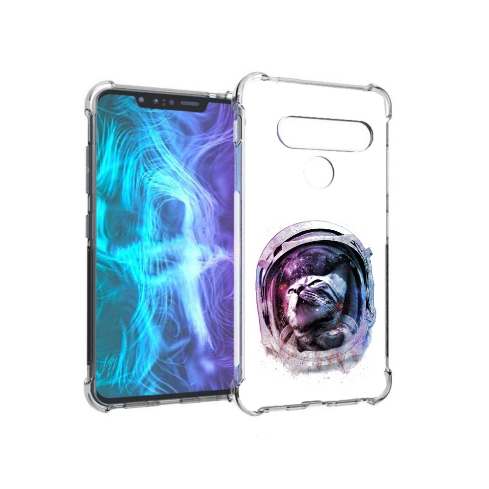 

Чехол MyPads Tocco для LG G8 кот в шлеме (PT135945.77.396), Tocco