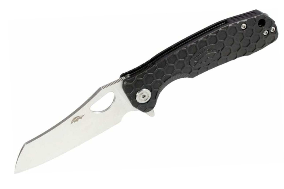

Нож Honey Badger Wharncleaver M, D2, черная рукоять HB1161, Черный, Wharncleaver M