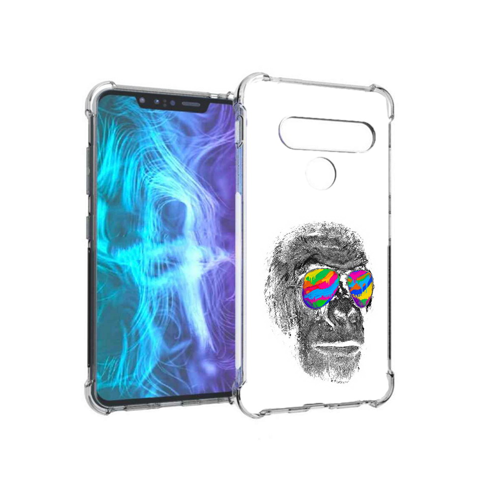 

Чехол MyPads Tocco для LG G8 крутая обезьяна в очках (PT135945.77.422), Tocco