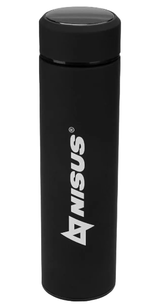 

Термос NISUS N.TM-049-B 450ML с термодатчиком цвет в ассортименте, Черный