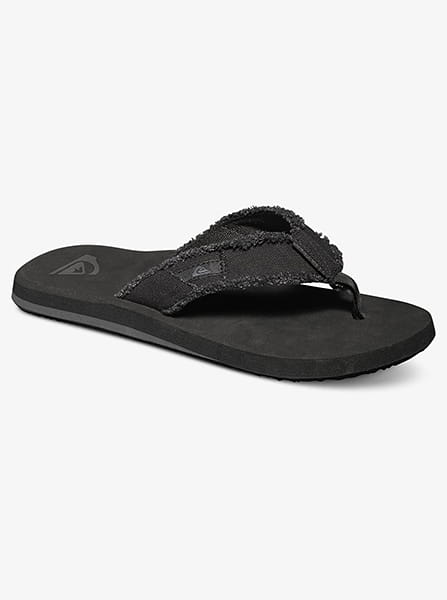 фото Шлепанцы мужские quiksilver aqyl100047-xkkc черные 46 eu