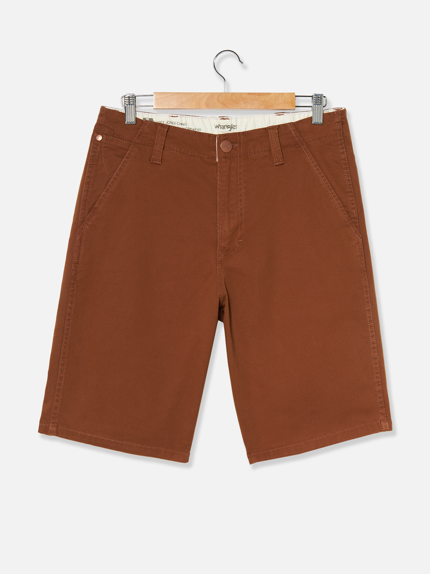 Повседневные шорты мужские Wrangler 112145883 коричневые 34