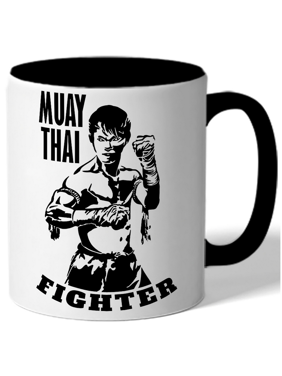 фото Кружка drabs muay thai fighter боец