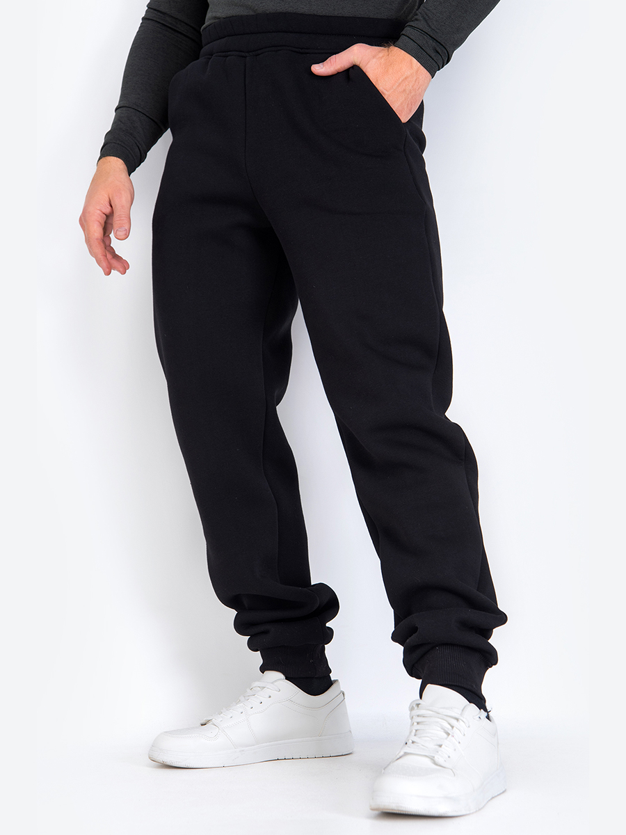 

Брюки мужские HappyFox HFSL6527 черные 52 RU, Черный, HFSL6527