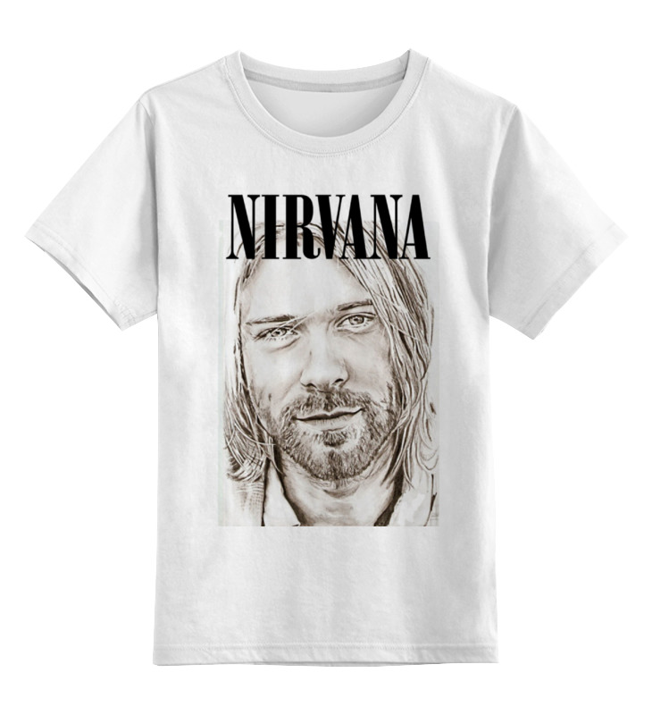 

Футболка детская Printio Nirvana цв. белый р. 104, Nirvana