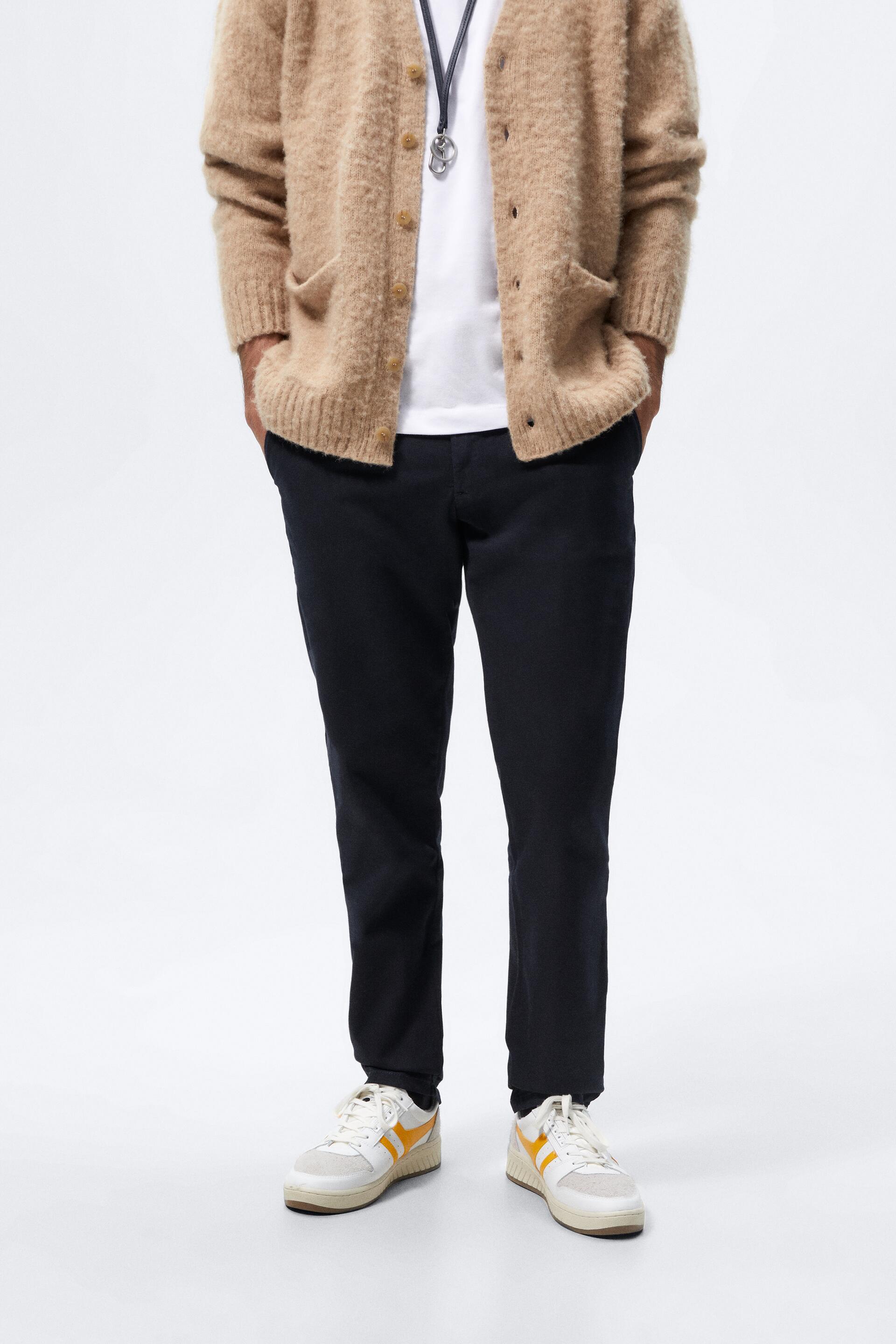 

Брюки мужские ZARA 09252301 синие 38 (доставка из-за рубежа), 09252301