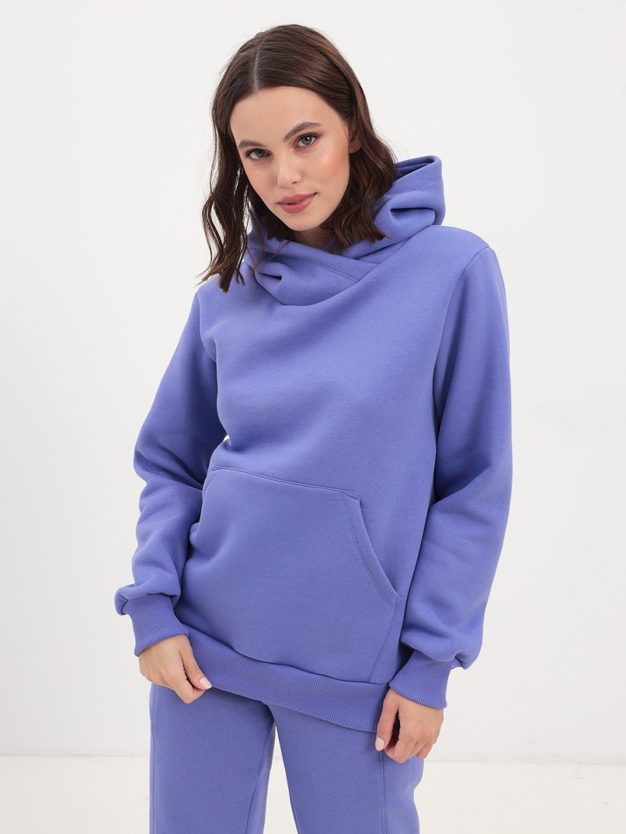 Худи женское Casa Della Luna Zvezda фиолетовое XXL