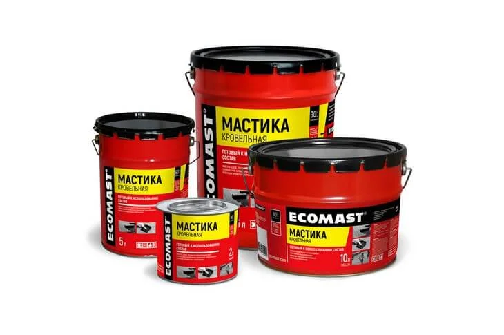 

Мастика ECOMAST кровельная 21,5л