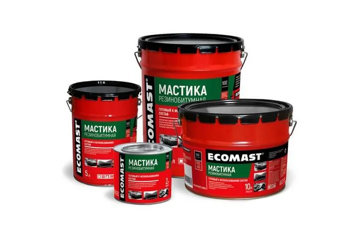 

Мастика ECOMAST резинобитумная 21,5л