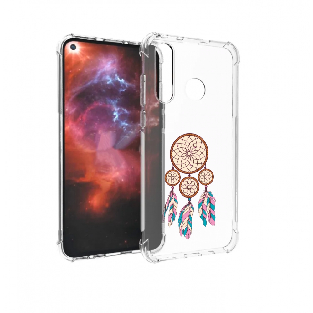 

Чехол бампер MyPads ловец снов бежевый для Huawei Nova 4 противо, Прозрачный, Tocco