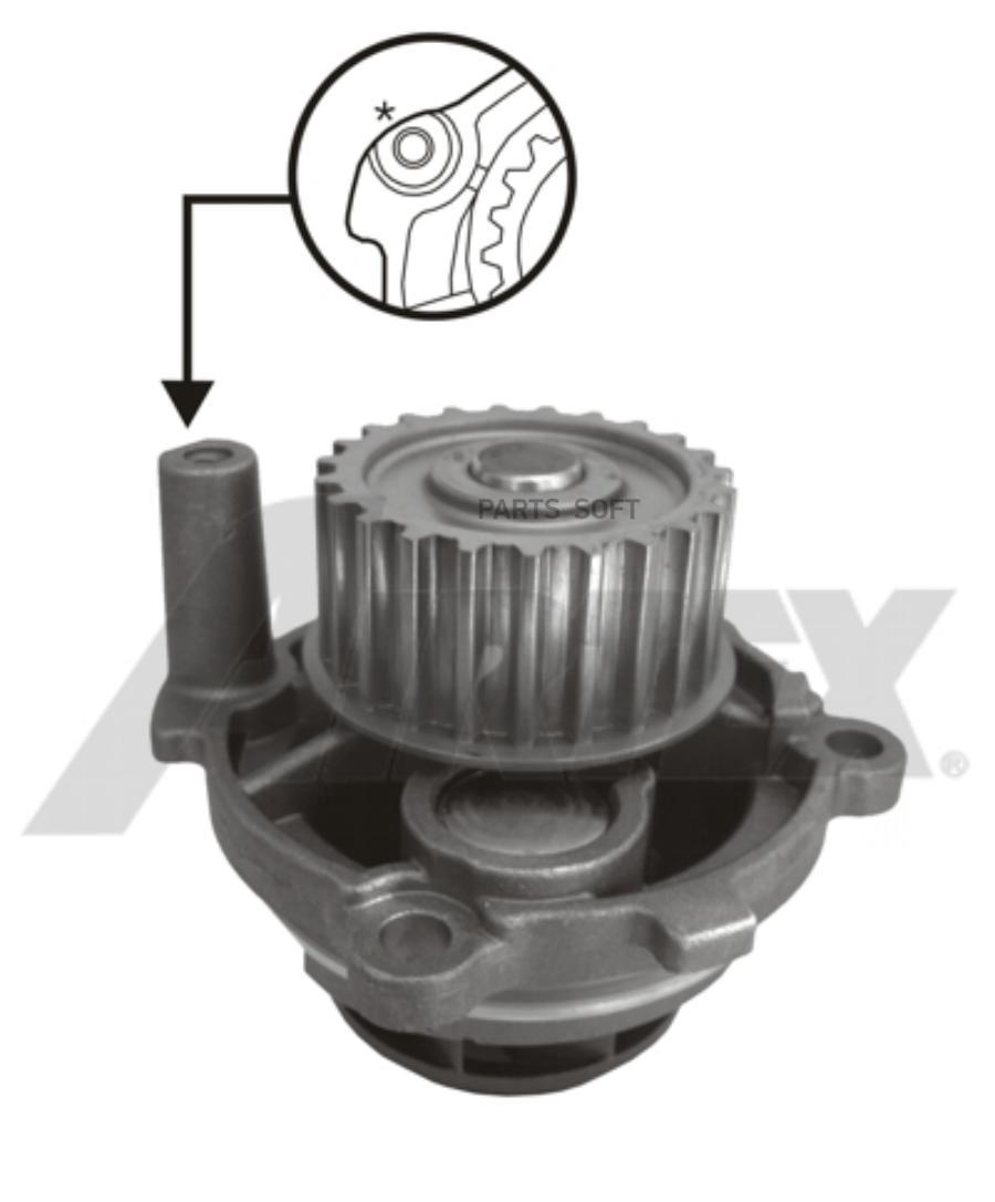 AIRTEX Помпа водяная AIRTEX 1703