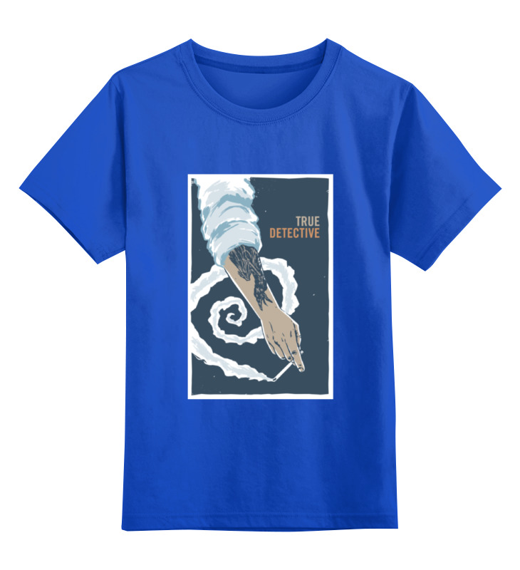 

Футболка детская Printio Настоящий детектив (true detective) цв. синий р. 104, Настоящий детектив (true detective)