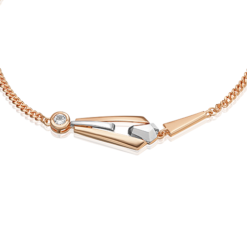 

Браслет из золота р. 16 PLATINA jewelry 05-0748-00-201-1111, топаз, 05-0748-00-201-1111