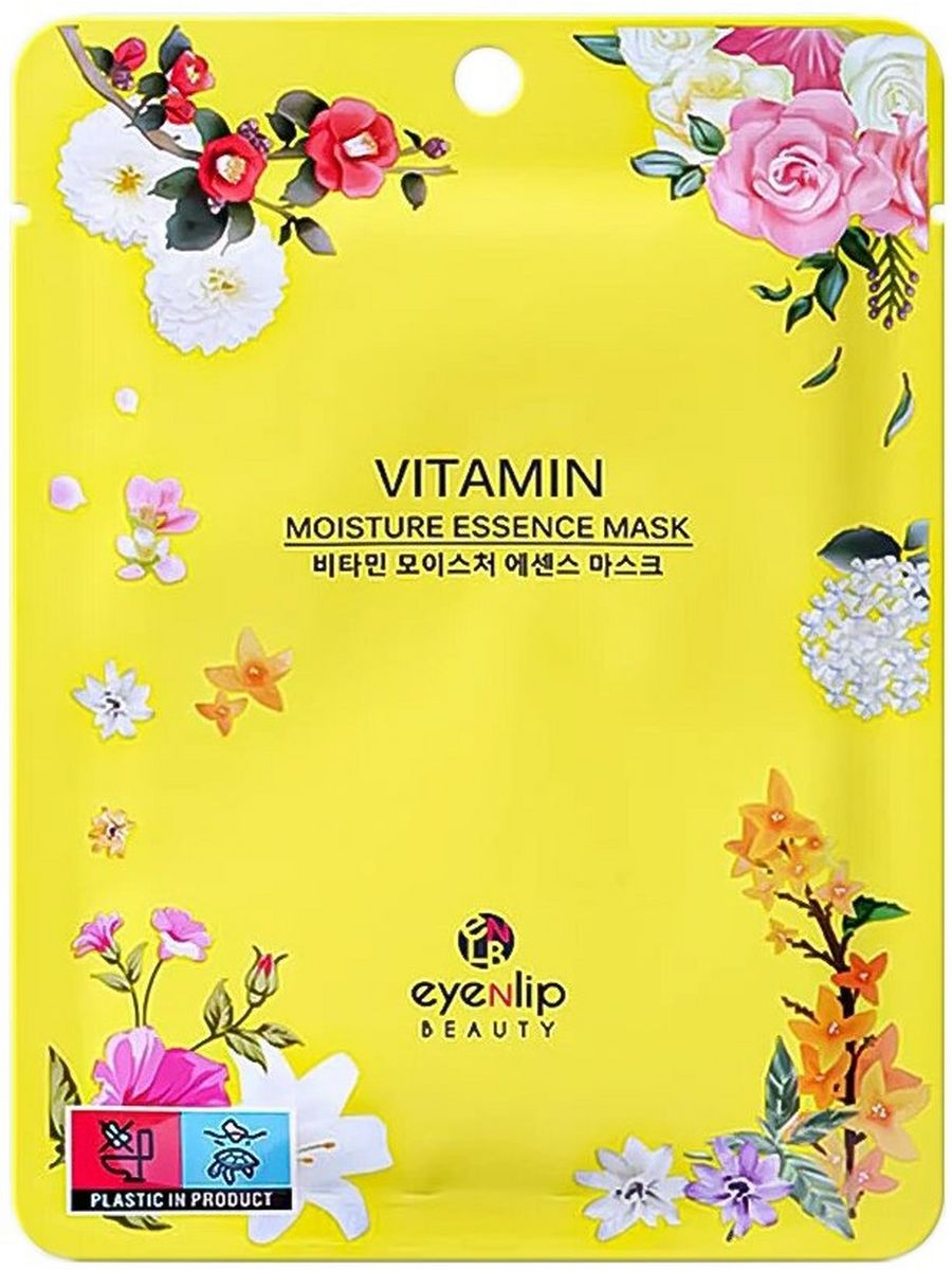 Маска Eyenlip тканевая витаминная 25мл isabelle lancray оживляющая витаминная маска 50