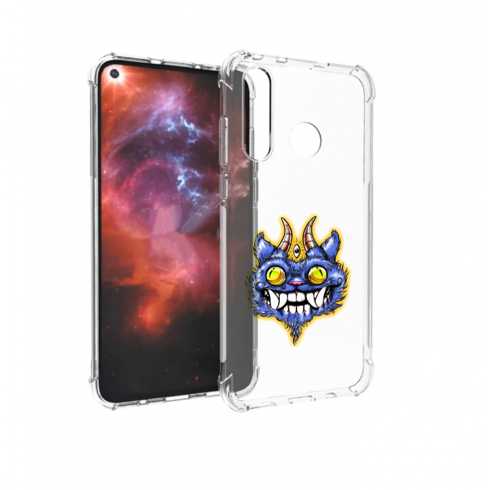 

Чехол бампер MyPads оракул для Huawei Nova 4 противоударный, Прозрачный, Tocco