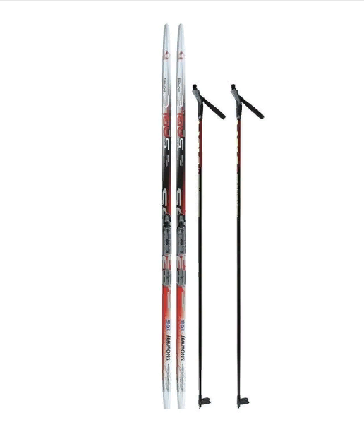 Комплект лыжный,лыжи беговые, ЦСТ (Step, 200/160 (+/-5 см), крепление: NNN) 2023