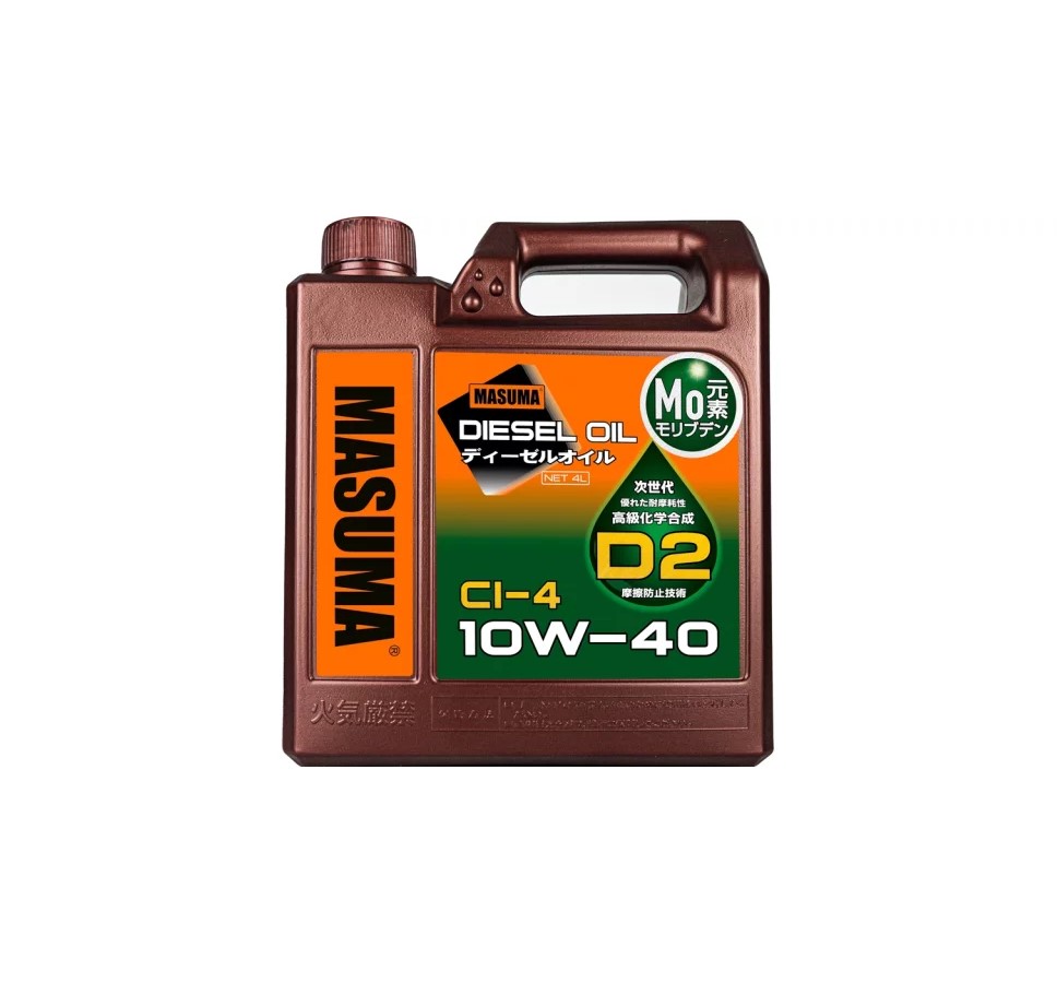 MASUMA 10W40 D2 CI-4 (дизель, синтетика)  1л (1/24)