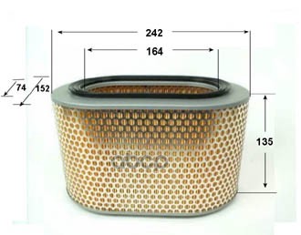 

Фильтр Воздушный Vic A328 4d55t,4d56,4d56t,4m40t,4dr5t,4dr6t '80- VIC арт. A328