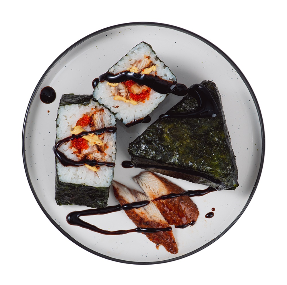 Онигири Умное решение с угрем в соусе унаги 100 г