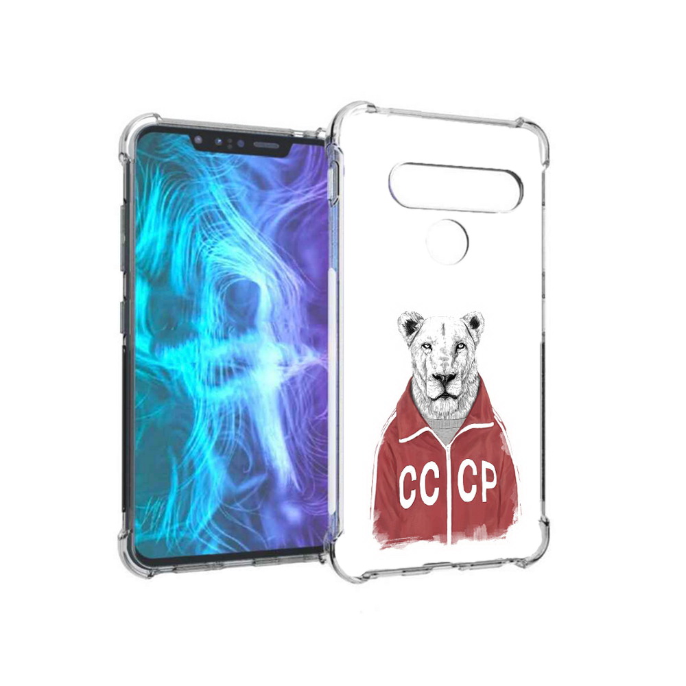 

Чехол MyPads Tocco для LG G8 львица ссср (PT135945.77.450), Tocco