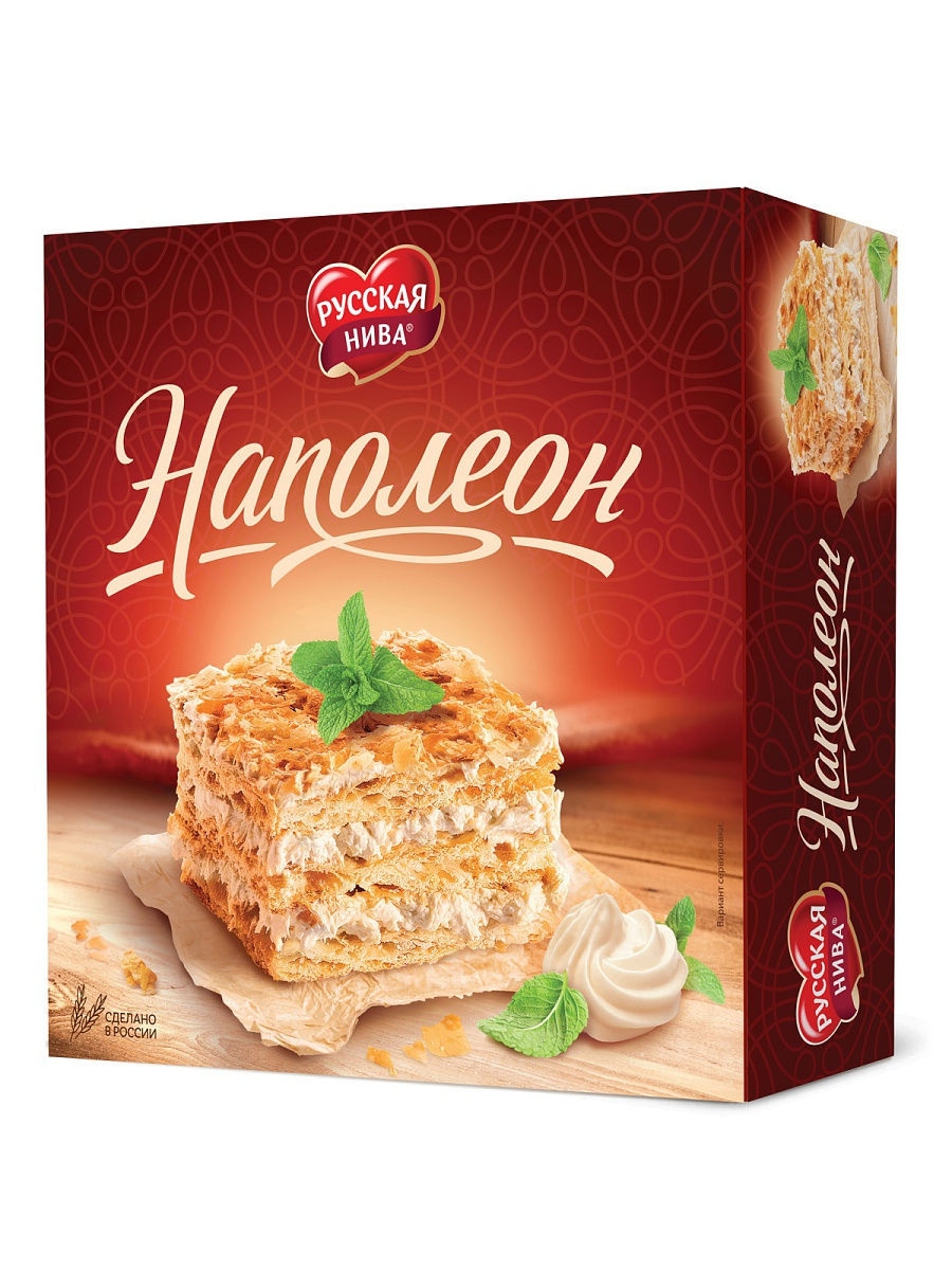 Торт Home Napoleon Арахисовый 350 г